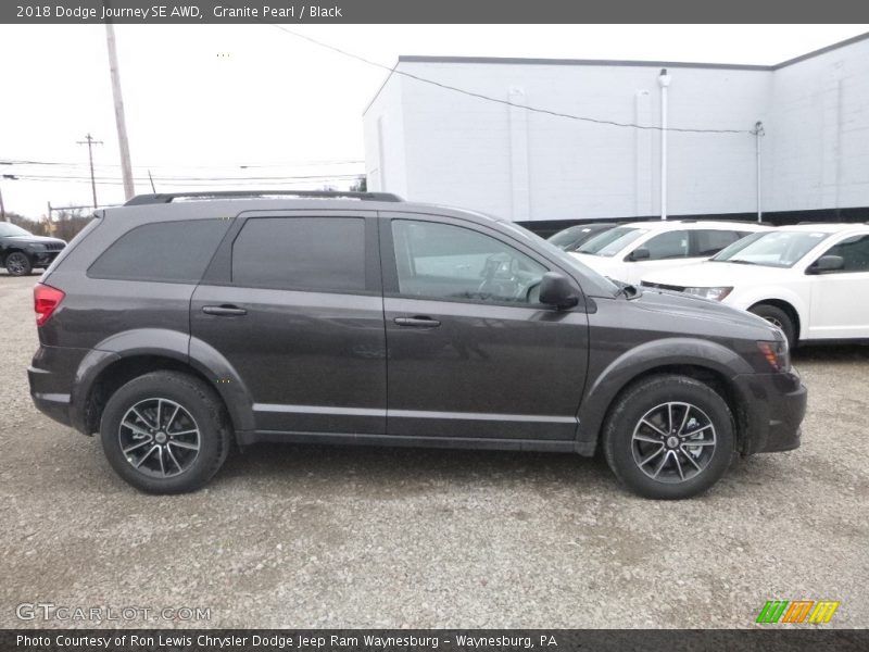 Granite Pearl / Black 2018 Dodge Journey SE AWD