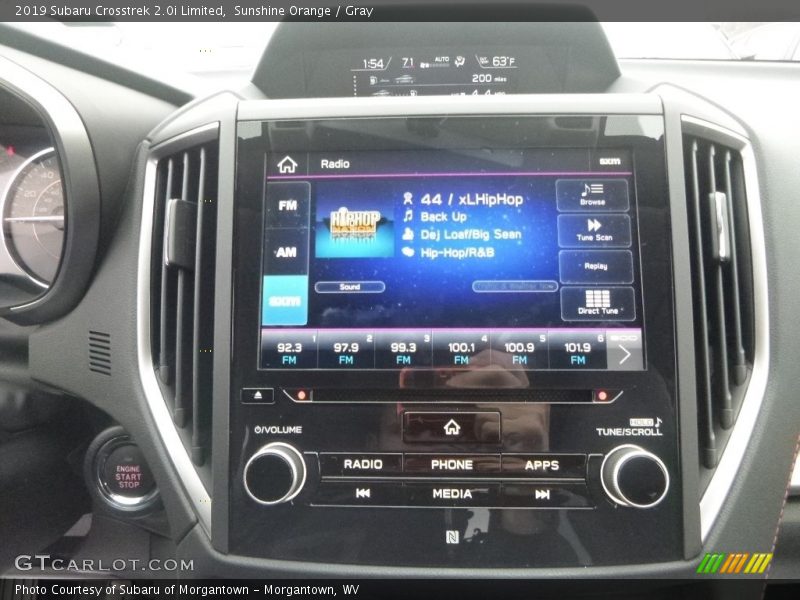 Sunshine Orange / Gray 2019 Subaru Crosstrek 2.0i Limited