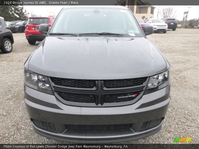 Granite Pearl / Black 2018 Dodge Journey SE AWD