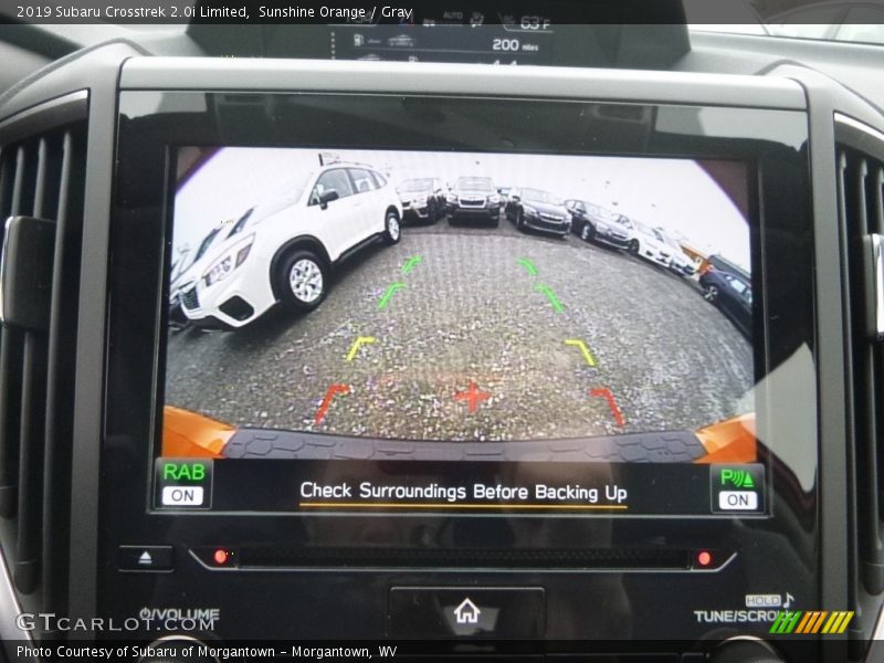 Sunshine Orange / Gray 2019 Subaru Crosstrek 2.0i Limited