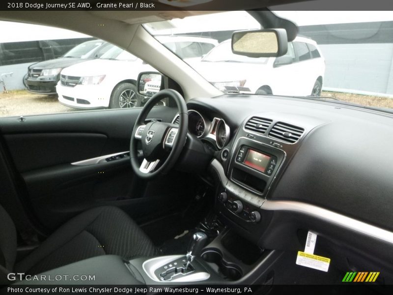 Granite Pearl / Black 2018 Dodge Journey SE AWD