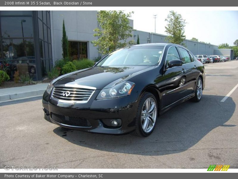 Black Obsidian / Stone 2008 Infiniti M 35 S Sedan
