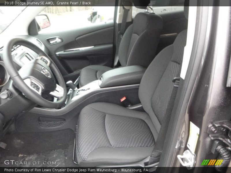 Granite Pearl / Black 2018 Dodge Journey SE AWD