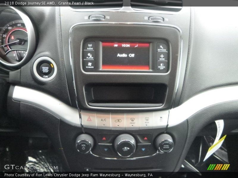 Granite Pearl / Black 2018 Dodge Journey SE AWD