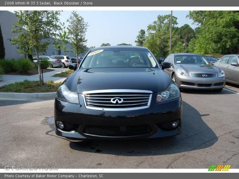 Black Obsidian / Stone 2008 Infiniti M 35 S Sedan