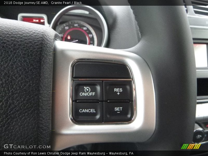 Granite Pearl / Black 2018 Dodge Journey SE AWD