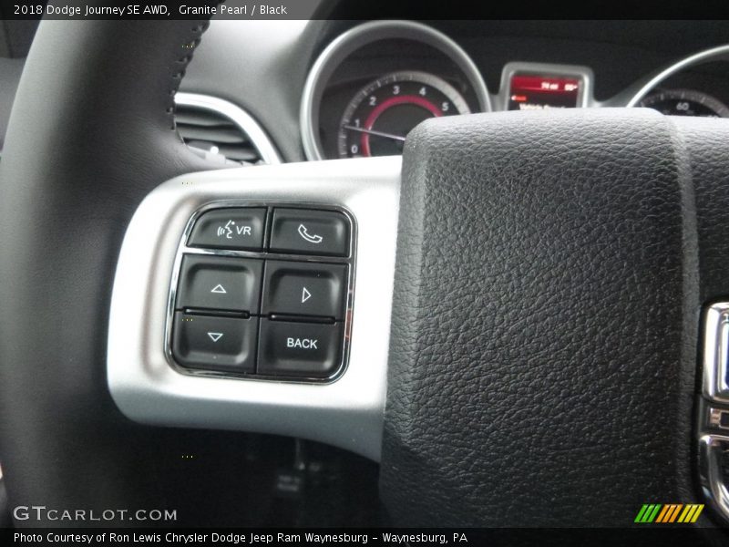 Granite Pearl / Black 2018 Dodge Journey SE AWD