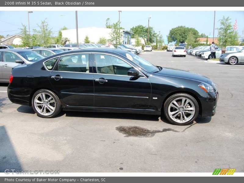 Black Obsidian / Stone 2008 Infiniti M 35 S Sedan
