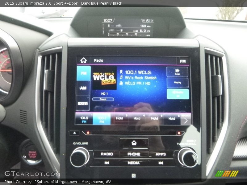 Dark Blue Pearl / Black 2019 Subaru Impreza 2.0i Sport 4-Door