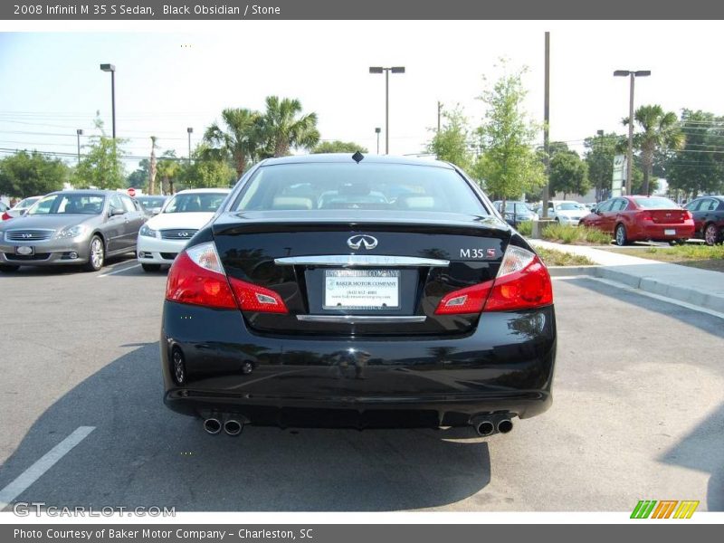 Black Obsidian / Stone 2008 Infiniti M 35 S Sedan