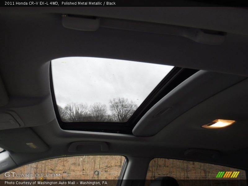 Polished Metal Metallic / Black 2011 Honda CR-V EX-L 4WD