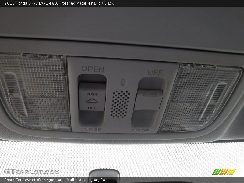 Polished Metal Metallic / Black 2011 Honda CR-V EX-L 4WD