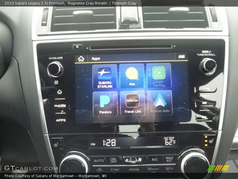 Magnetite Gray Metallic / Titanium Gray 2019 Subaru Legacy 2.5i Premium