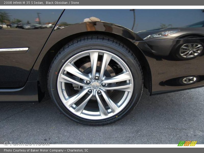 Black Obsidian / Stone 2008 Infiniti M 35 S Sedan