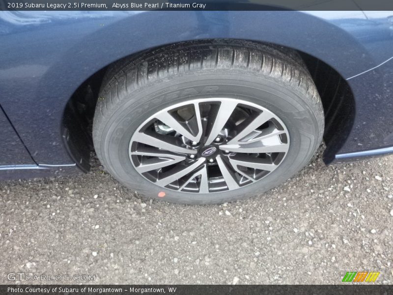 Abyss Blue Pearl / Titanium Gray 2019 Subaru Legacy 2.5i Premium