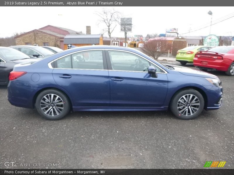 Abyss Blue Pearl / Titanium Gray 2019 Subaru Legacy 2.5i Premium