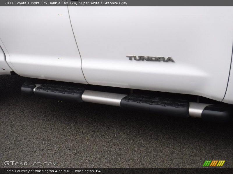 Super White / Graphite Gray 2011 Toyota Tundra SR5 Double Cab 4x4