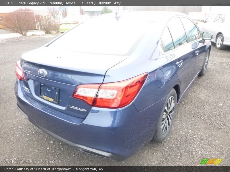 Abyss Blue Pearl / Titanium Gray 2019 Subaru Legacy 2.5i Premium