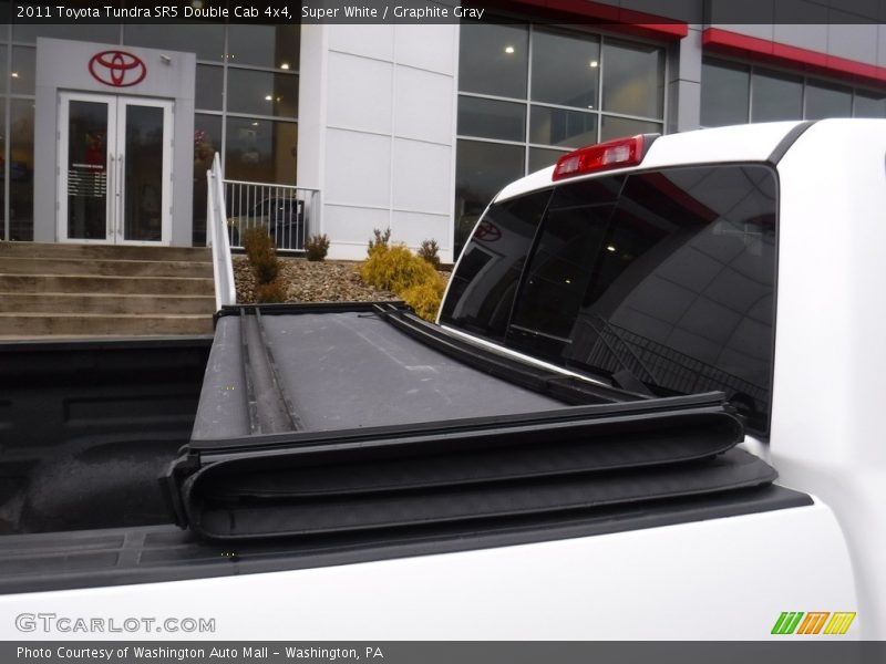 Super White / Graphite Gray 2011 Toyota Tundra SR5 Double Cab 4x4