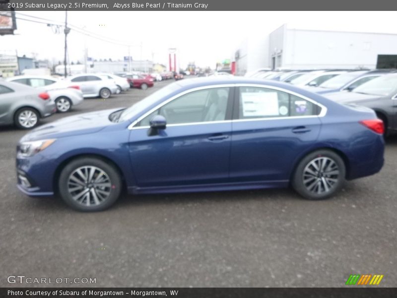 Abyss Blue Pearl / Titanium Gray 2019 Subaru Legacy 2.5i Premium