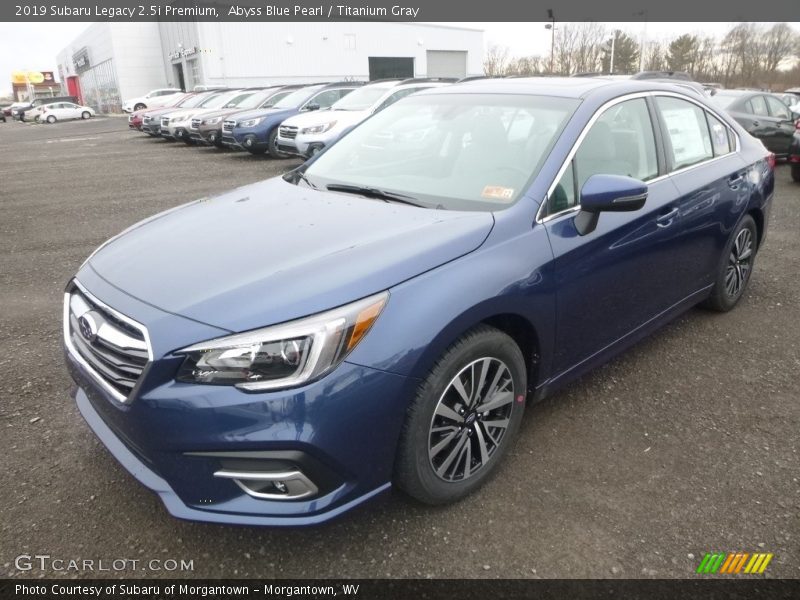 Abyss Blue Pearl / Titanium Gray 2019 Subaru Legacy 2.5i Premium