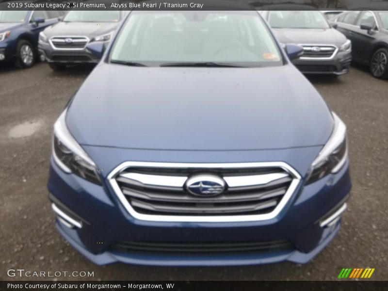 Abyss Blue Pearl / Titanium Gray 2019 Subaru Legacy 2.5i Premium