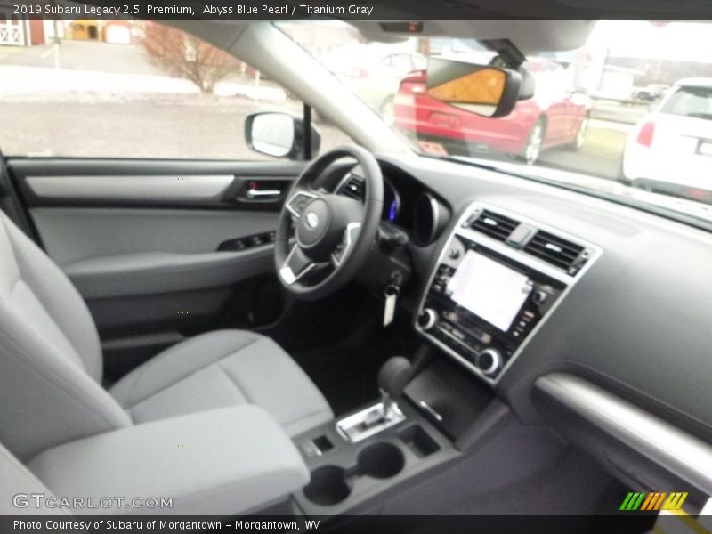 Abyss Blue Pearl / Titanium Gray 2019 Subaru Legacy 2.5i Premium