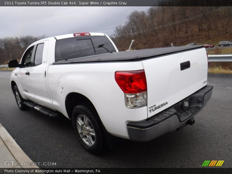 Super White / Graphite Gray 2011 Toyota Tundra SR5 Double Cab 4x4