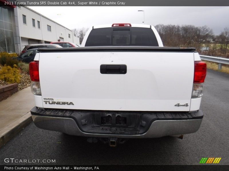 Super White / Graphite Gray 2011 Toyota Tundra SR5 Double Cab 4x4