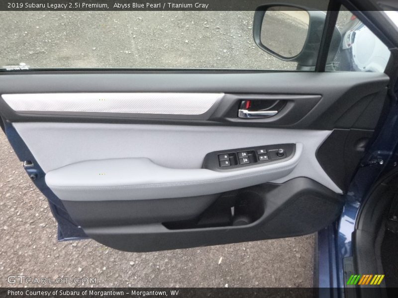 Abyss Blue Pearl / Titanium Gray 2019 Subaru Legacy 2.5i Premium