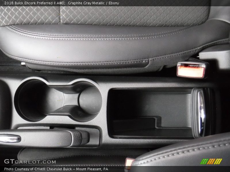 Graphite Gray Metallic / Ebony 2018 Buick Encore Preferred II AWD
