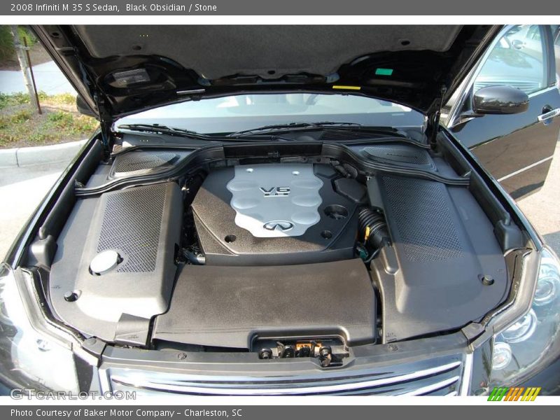 Black Obsidian / Stone 2008 Infiniti M 35 S Sedan
