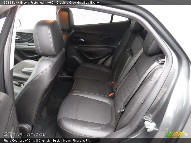 Graphite Gray Metallic / Ebony 2018 Buick Encore Preferred II AWD