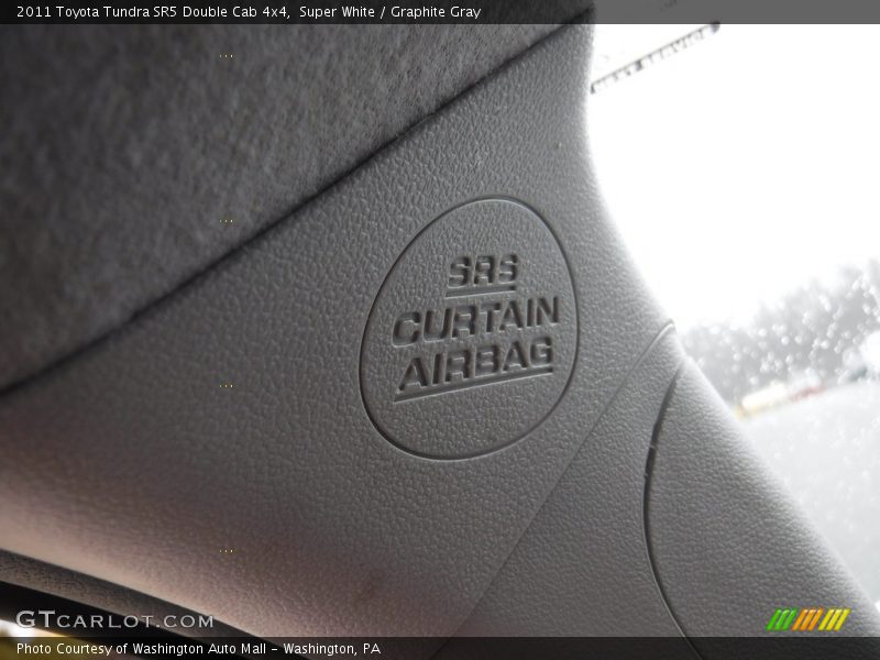 Super White / Graphite Gray 2011 Toyota Tundra SR5 Double Cab 4x4