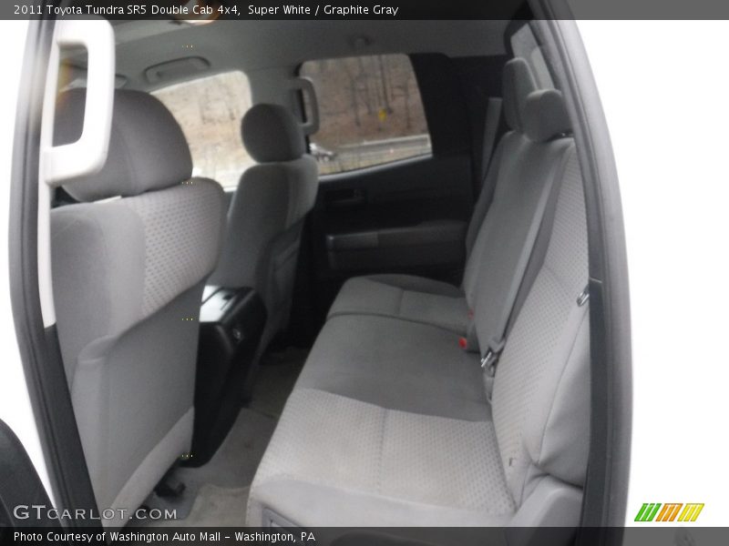Super White / Graphite Gray 2011 Toyota Tundra SR5 Double Cab 4x4