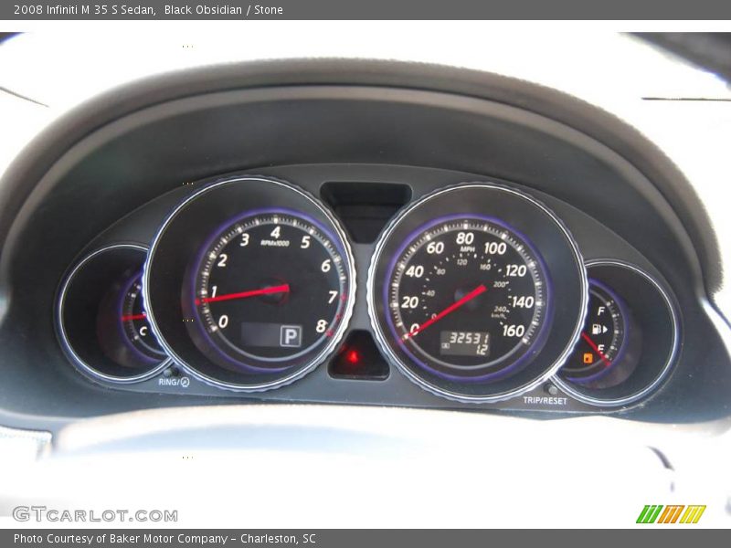 Black Obsidian / Stone 2008 Infiniti M 35 S Sedan