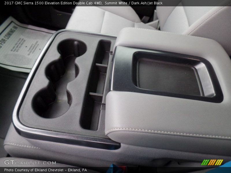 Summit White / Dark Ash/Jet Black 2017 GMC Sierra 1500 Elevation Edition Double Cab 4WD