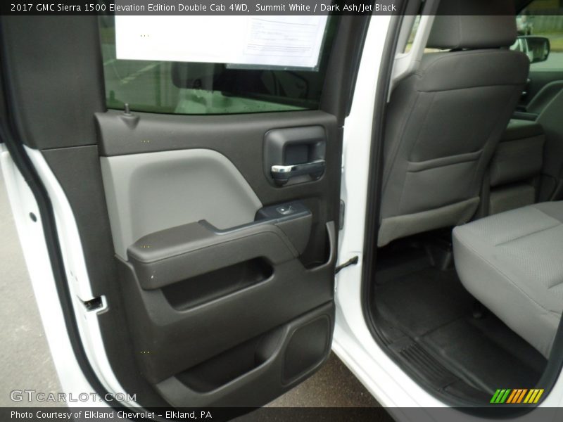 Summit White / Dark Ash/Jet Black 2017 GMC Sierra 1500 Elevation Edition Double Cab 4WD