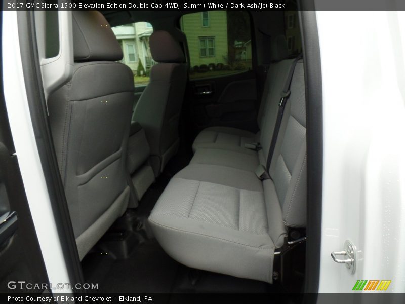 Summit White / Dark Ash/Jet Black 2017 GMC Sierra 1500 Elevation Edition Double Cab 4WD