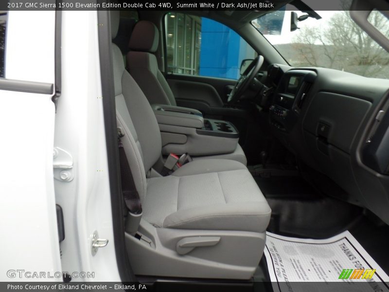 Summit White / Dark Ash/Jet Black 2017 GMC Sierra 1500 Elevation Edition Double Cab 4WD