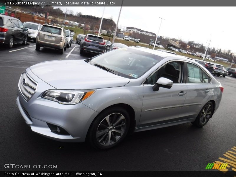 Ice Silver Metallic / Slate Black 2016 Subaru Legacy 2.5i Limited