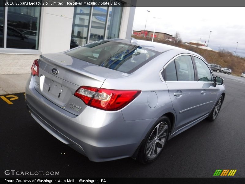 Ice Silver Metallic / Slate Black 2016 Subaru Legacy 2.5i Limited