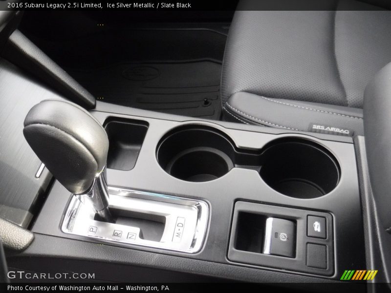 Ice Silver Metallic / Slate Black 2016 Subaru Legacy 2.5i Limited