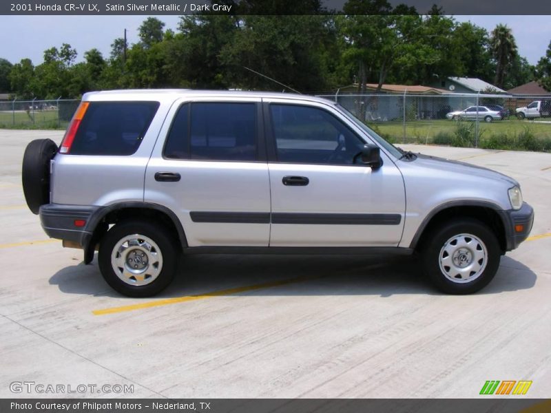 Satin Silver Metallic / Dark Gray 2001 Honda CR-V LX