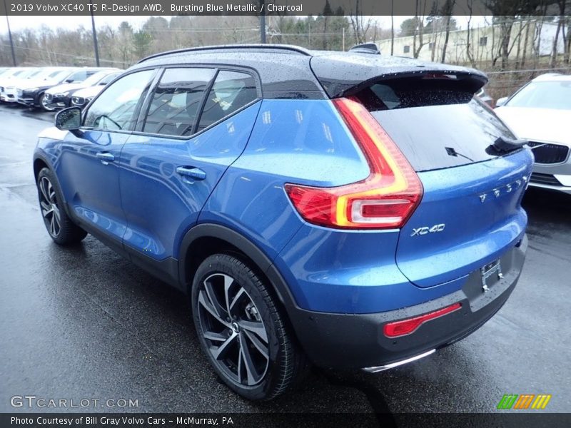 Bursting Blue Metallic / Charcoal 2019 Volvo XC40 T5 R-Design AWD