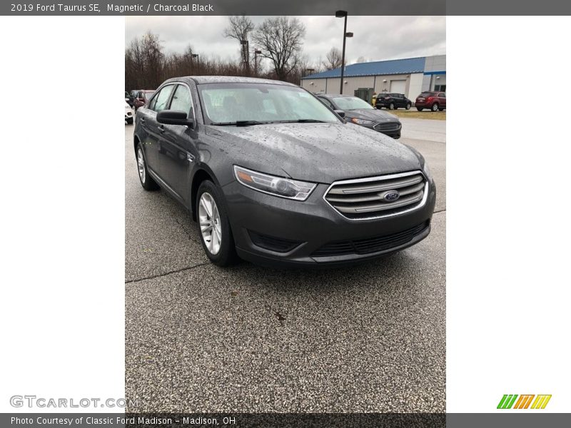 Magnetic / Charcoal Black 2019 Ford Taurus SE