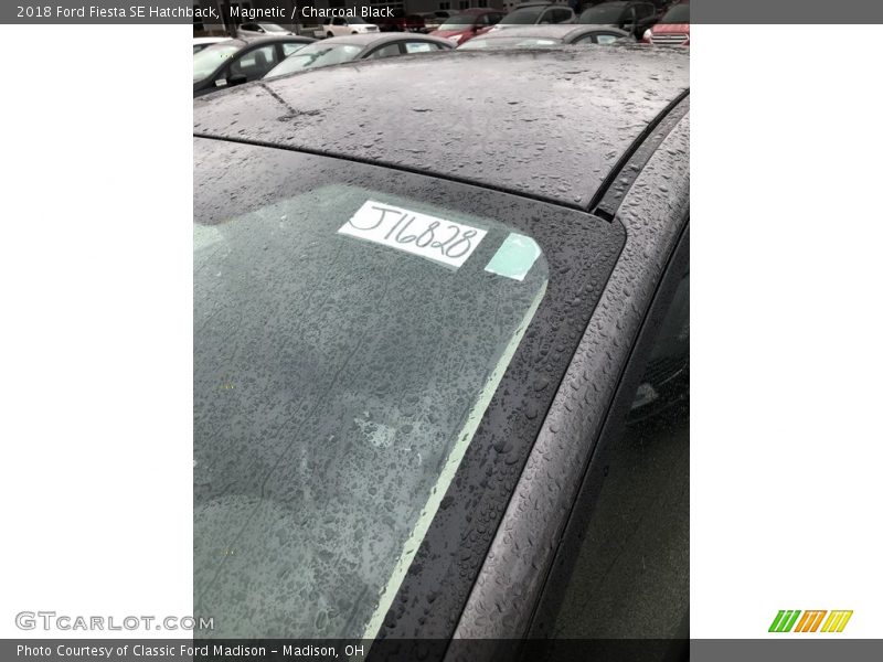 Magnetic / Charcoal Black 2018 Ford Fiesta SE Hatchback