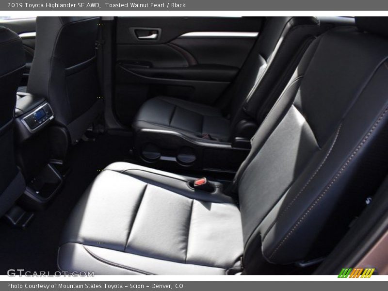 Toasted Walnut Pearl / Black 2019 Toyota Highlander SE AWD