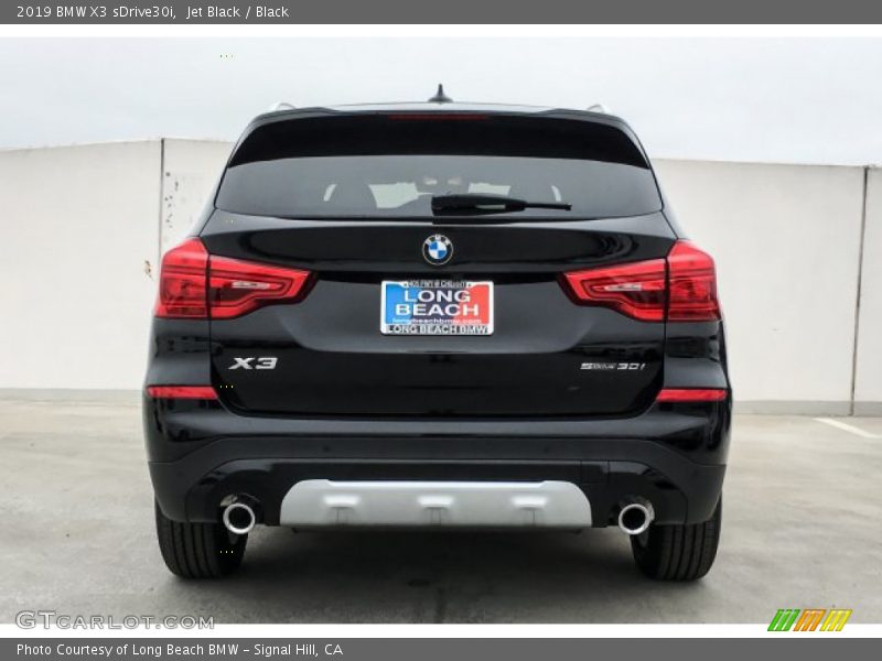 Jet Black / Black 2019 BMW X3 sDrive30i