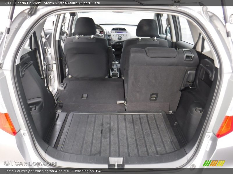 Storm Silver Metallic / Sport Black 2010 Honda Fit Sport